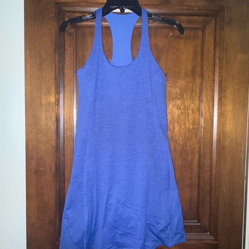 Blue Racerback Dress